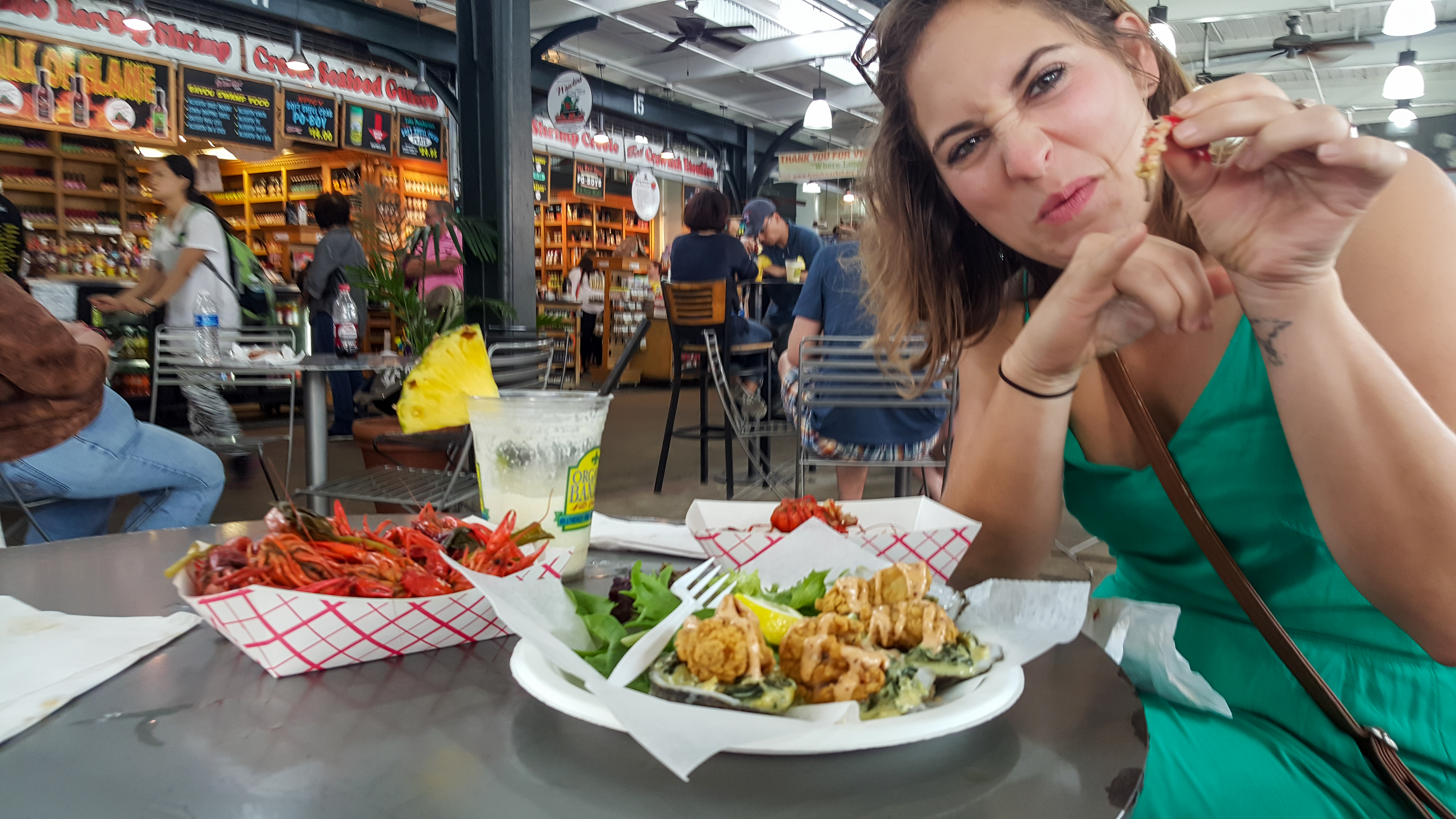 French Market, Crawfish, New Orleans, Food